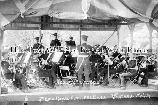 IO 1261 - 4th Btn Royal Fusiliers Band, Ventnor, Isle Of Wight 1914