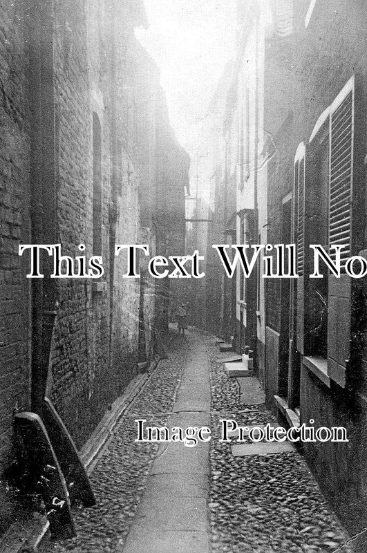 IO 1267 - Back Street, Ryde, Isle Of Wight c1906