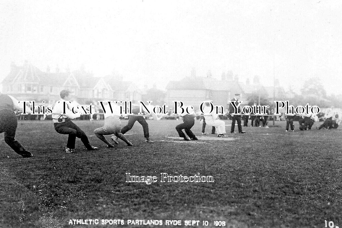IO 1276 - Athletic Sports, Partlands, Ryde, Isle Of Wight 1908