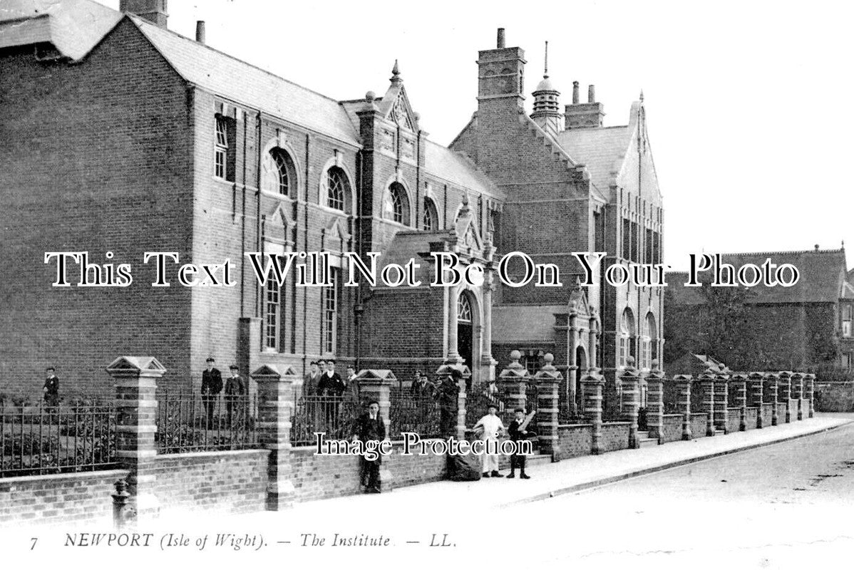 IO 1284 - The Institute, Newport, Isle Of Wight c1909