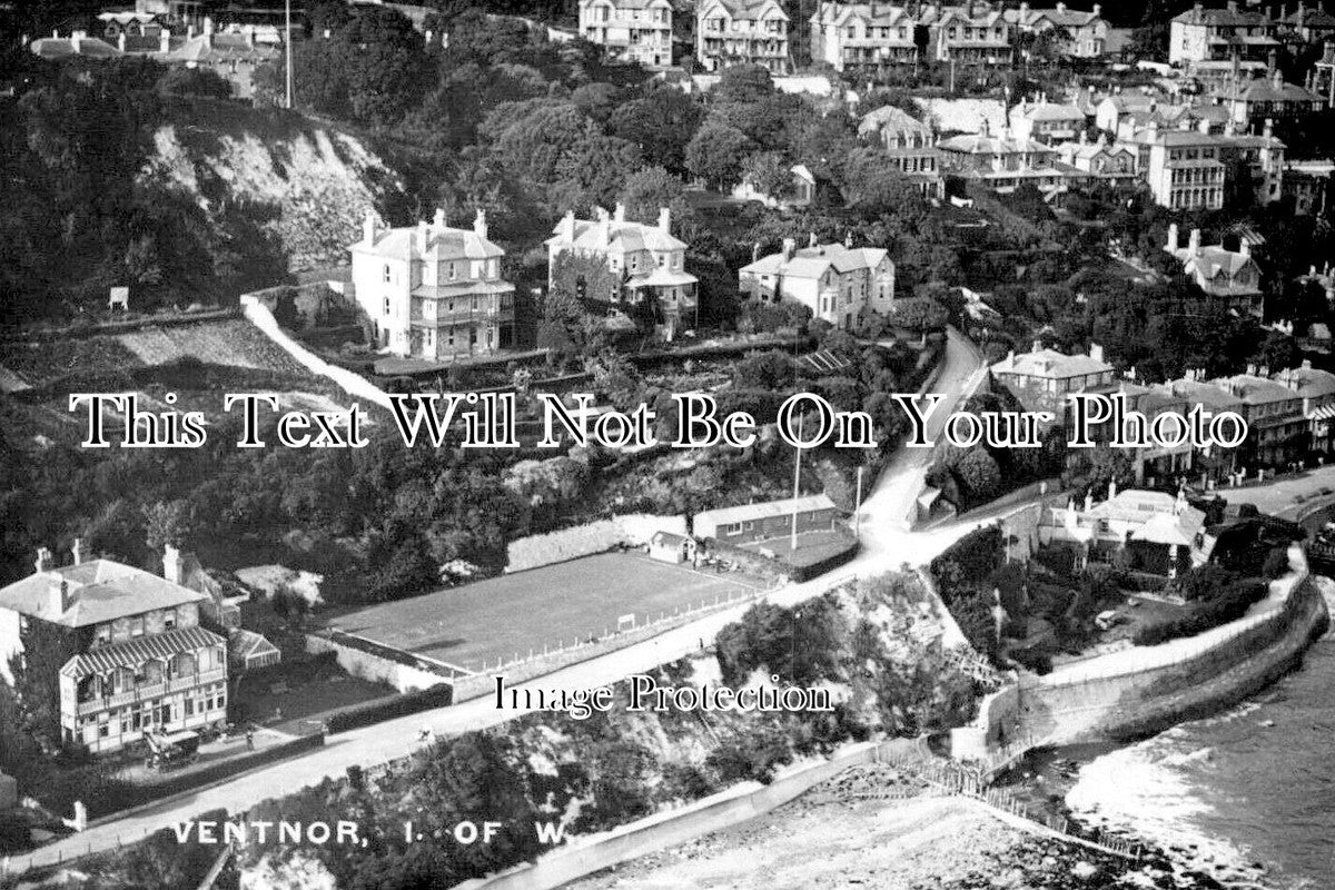 IO 1285 - Aerial View Of Ventnor, Isle Of Wight