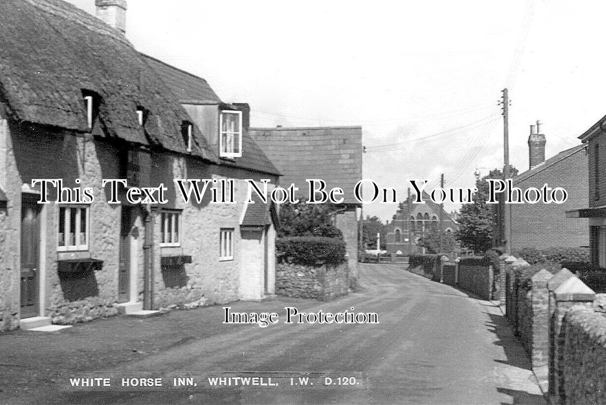 IO 1287 - The White Horse Inn Pub, Whitwell, Isle Of Wight