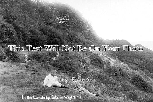 IO 1292 - Landslip, Isle Of Wight c1912