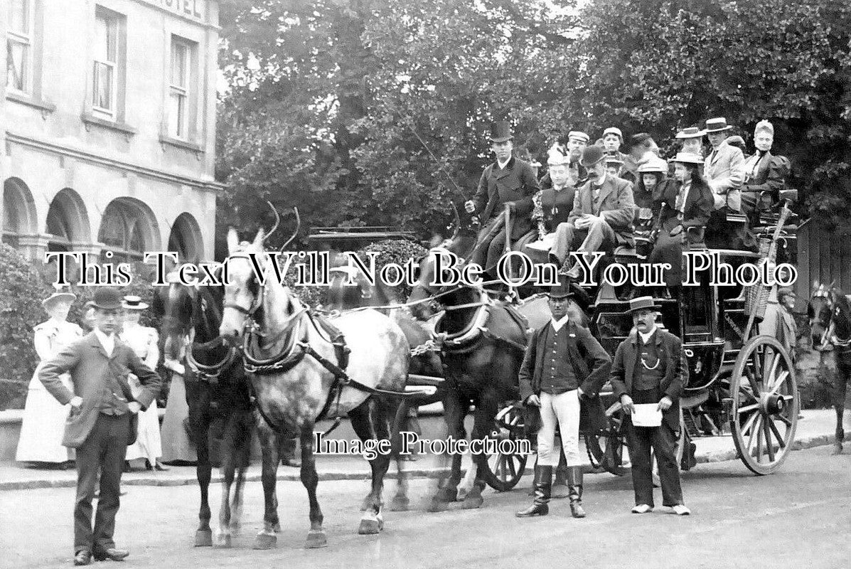 IO 1295 - Shanklin Hotel Horse & Carriage, Isle Of Wight