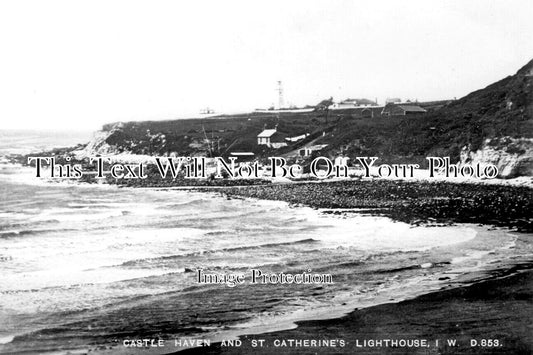 IO 1296 - Castle Haven & St Catherines Lighthouse, Isle Of Wight