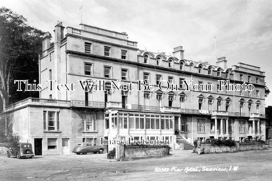 IO 1301 - The Pier Hotel, Seaview, Isle Of Wight c1958