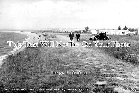 KE 6251 - Bay View Holiday Camp & Beach, Swalecliffe, Kent