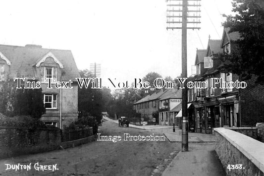 KE 6255 - Dunton Green, Kent c1917