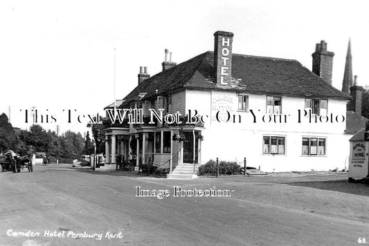 KE 6256 - The Camden Hotel, Pembury, Kent
