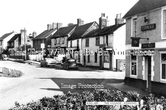 KE 6277 - The Bell Inn Pub, Kemsing, Kent