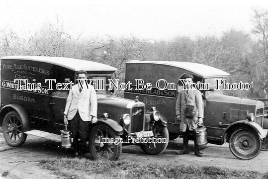 KE 6382 - G Whitehead & Son Vans, Borden, Kent