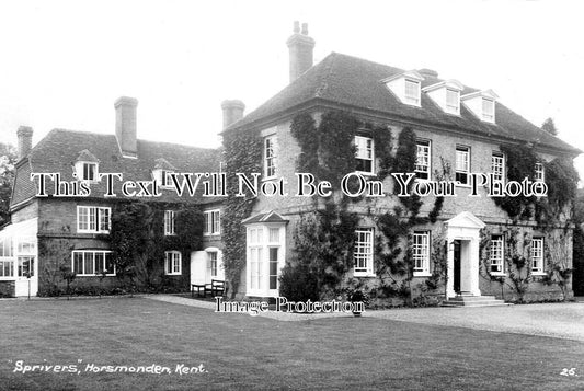 KE 6392 - Sprivers House, Horsmonden, Kent