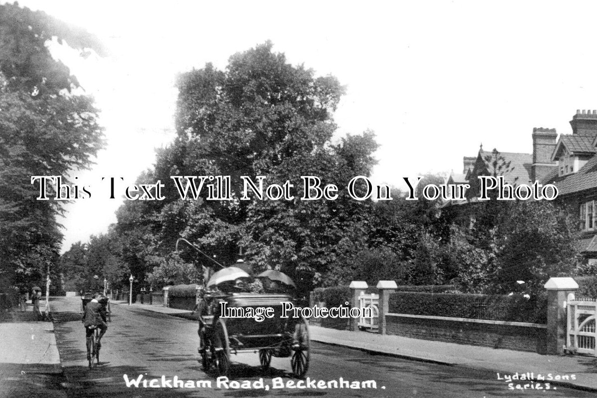 KE 6399 - Wickham Road, Beckenham, Kent c1913