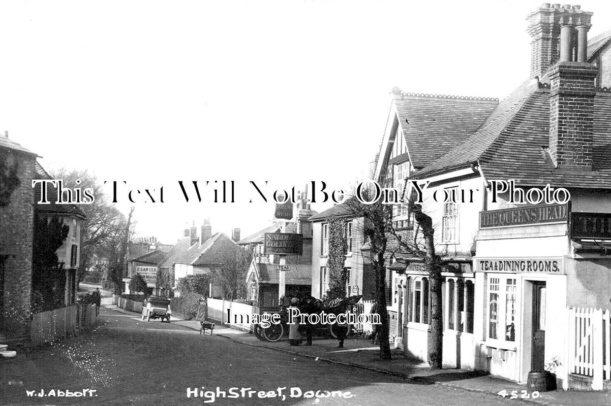 KE 6414 - The Queens Head Pub, High Street, Downe, Kent