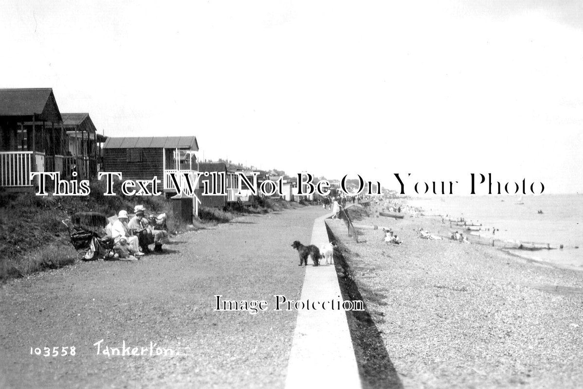 KE 6442 - Tankerton Beach, Kent c1926