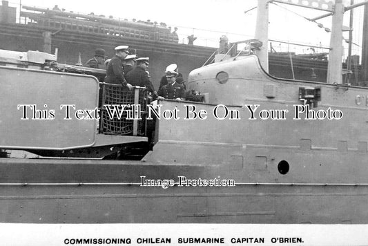 LA 7362 - Chilean Submarine Capitan O'Brien, Barrow, Lancashire