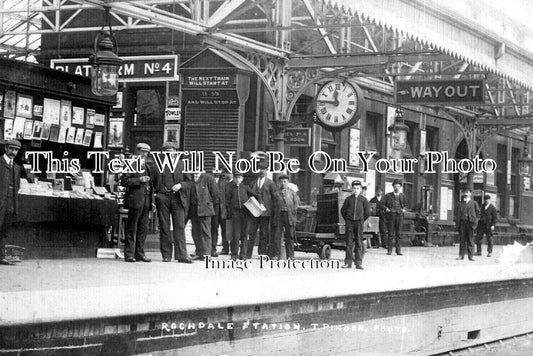LA 7368 - Rochdale Railway Station, Lancashire