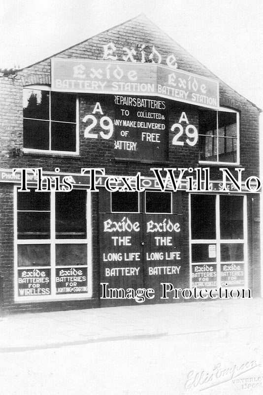 LA 7373 - AM Frodsham Garage, Anfield, Liverpool, Lancashire