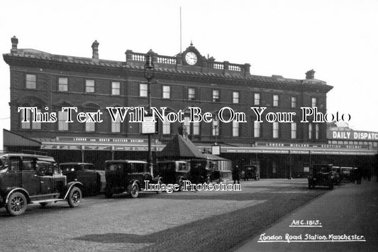 LA 7387 - London Road Railway Station, Manchester, Lancashire