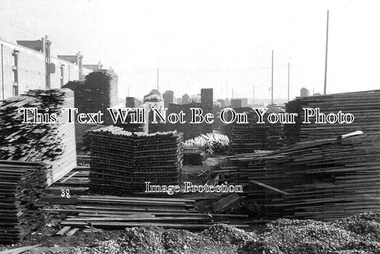 LA 7391 - Timber Yard, Manchester Docks, Lancashire