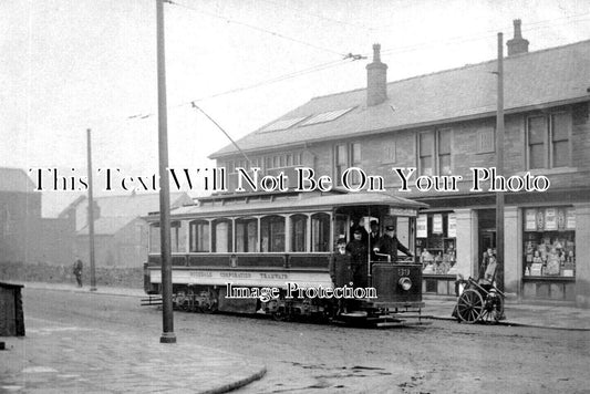 LA 7411 - Rochdale Corporation Tramways Tram Car, Lancashire