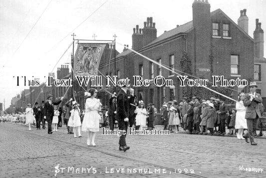 LA 7434 - St Marys Church Parade, Levenshulme, Manchester