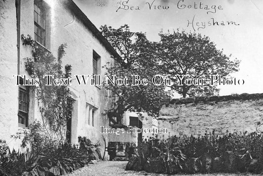 LA 7439 - Sea View Cottage, Heysham, Lancashire c1904
