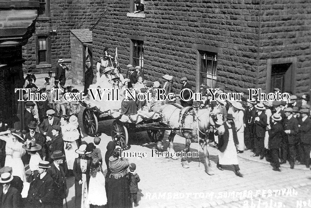 LA 7442 - Ramsbottom Summer Festival, Lancashire 1913