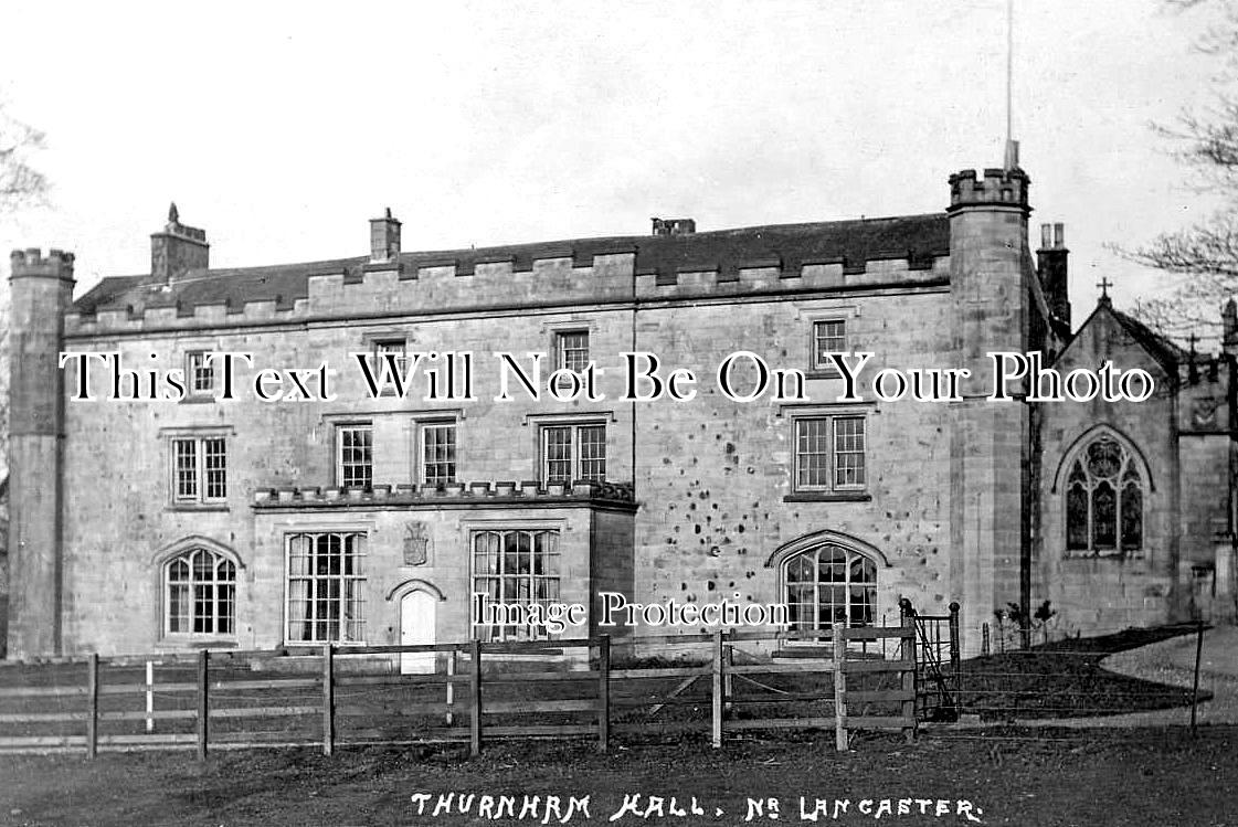 LA 7448 - Thurnham Hall Near Lancaster, Lancashire c1910