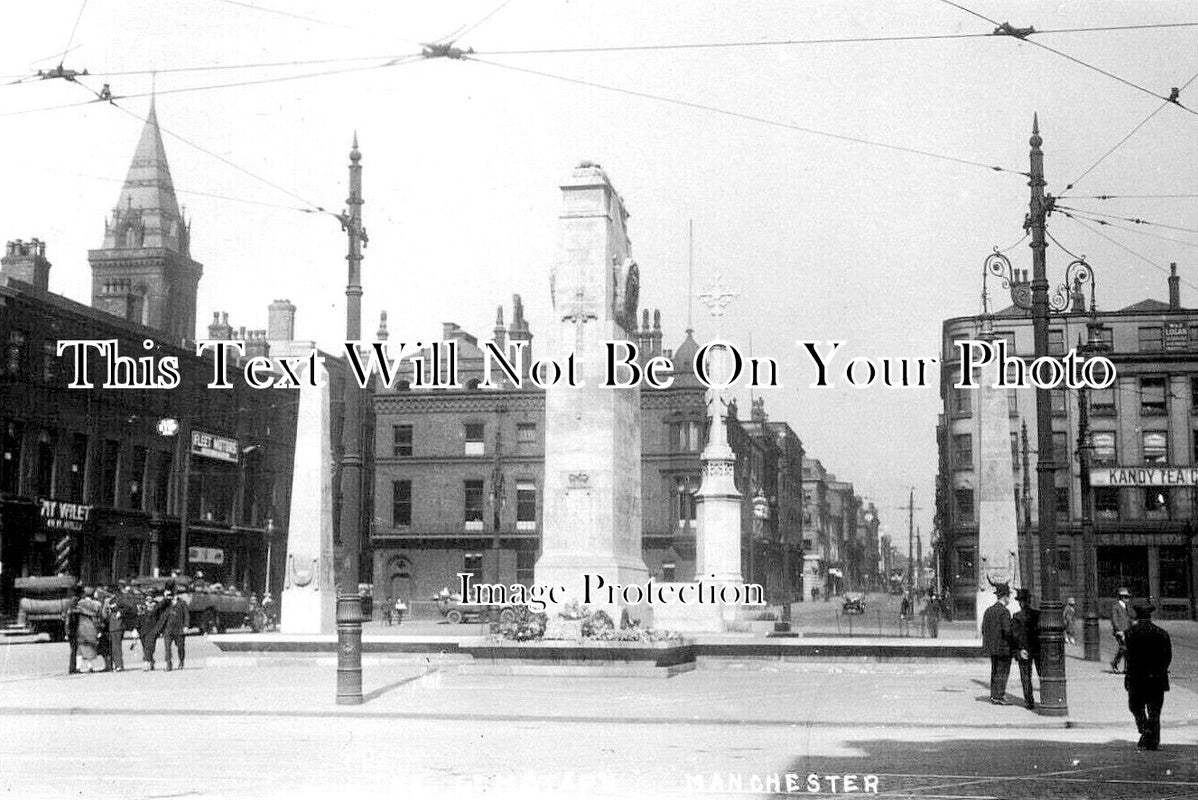 LA 7514 - The Cenotaph, Manchester, Lancashire