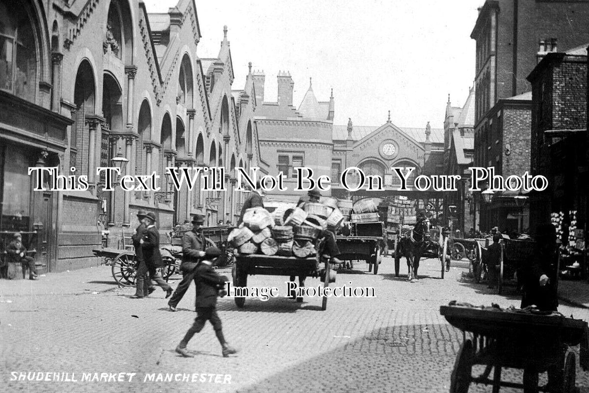 LA 7544 - Shudehill Market, Manchester, Lancashire
