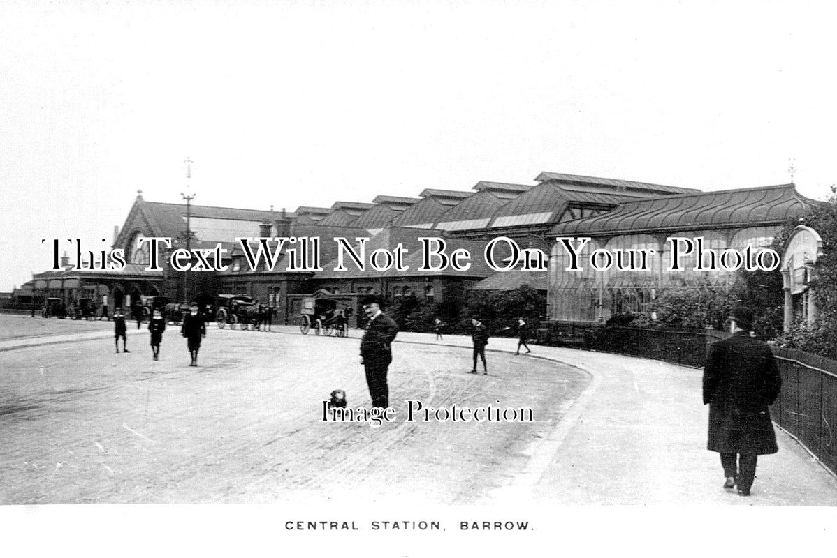 LA 7665 - Barrow In Furness, Central Railway Station, Lancashire