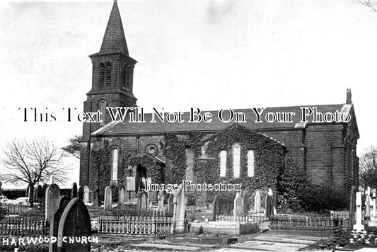 LA 7704 - Harwood Church Near Bolton, Lancashire