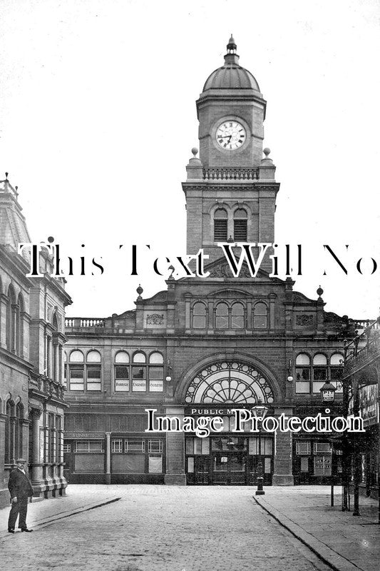 LA 7707 - Public Market Hall, Nelson, Lancashire