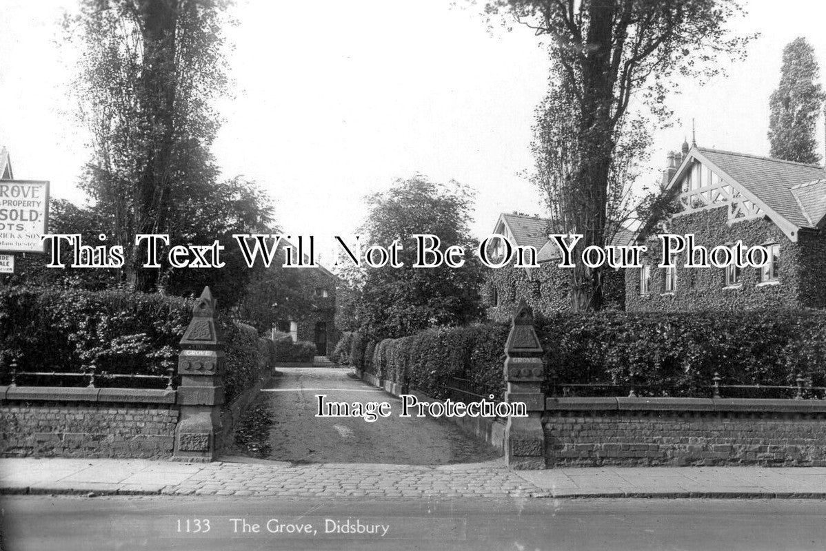 LA 7712 - The Grove, Didsbury Park, Manchester, Lancashire c1930