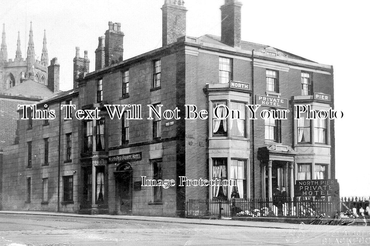LA 7713 - The North Pier Private Hotel, Queens Street, Blackpool