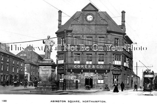 NH 2117 - Abington Square, Northampton, Northamptonshire c1910