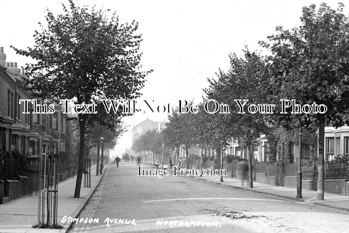 NH 2119 - Stimpson Avenue, Northampton, Northamptonshire c1913
