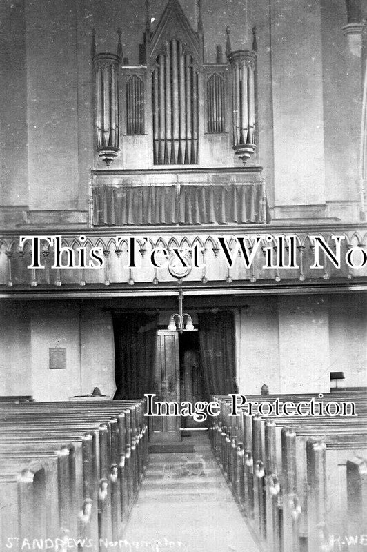 NH 2145 - St Andrews Church, Northampton, Northamptonshire c1918