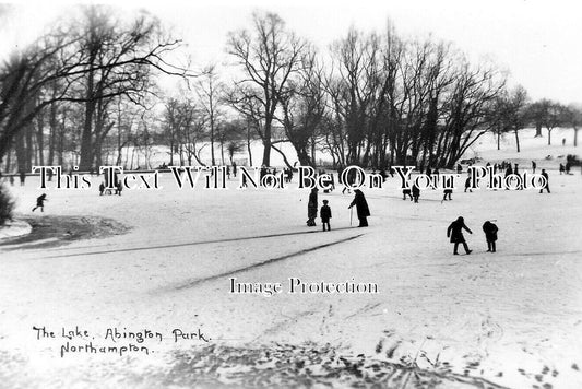 NH 2164 - The Frozen Lake, Abington Park, Northampton