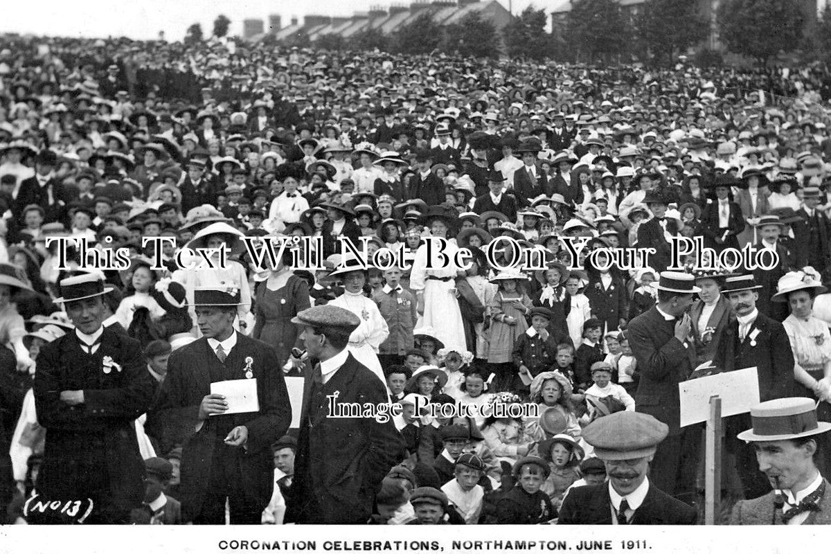 NH 2186 - Coronation Celebrations, Northampton, Northamptonshire 1911