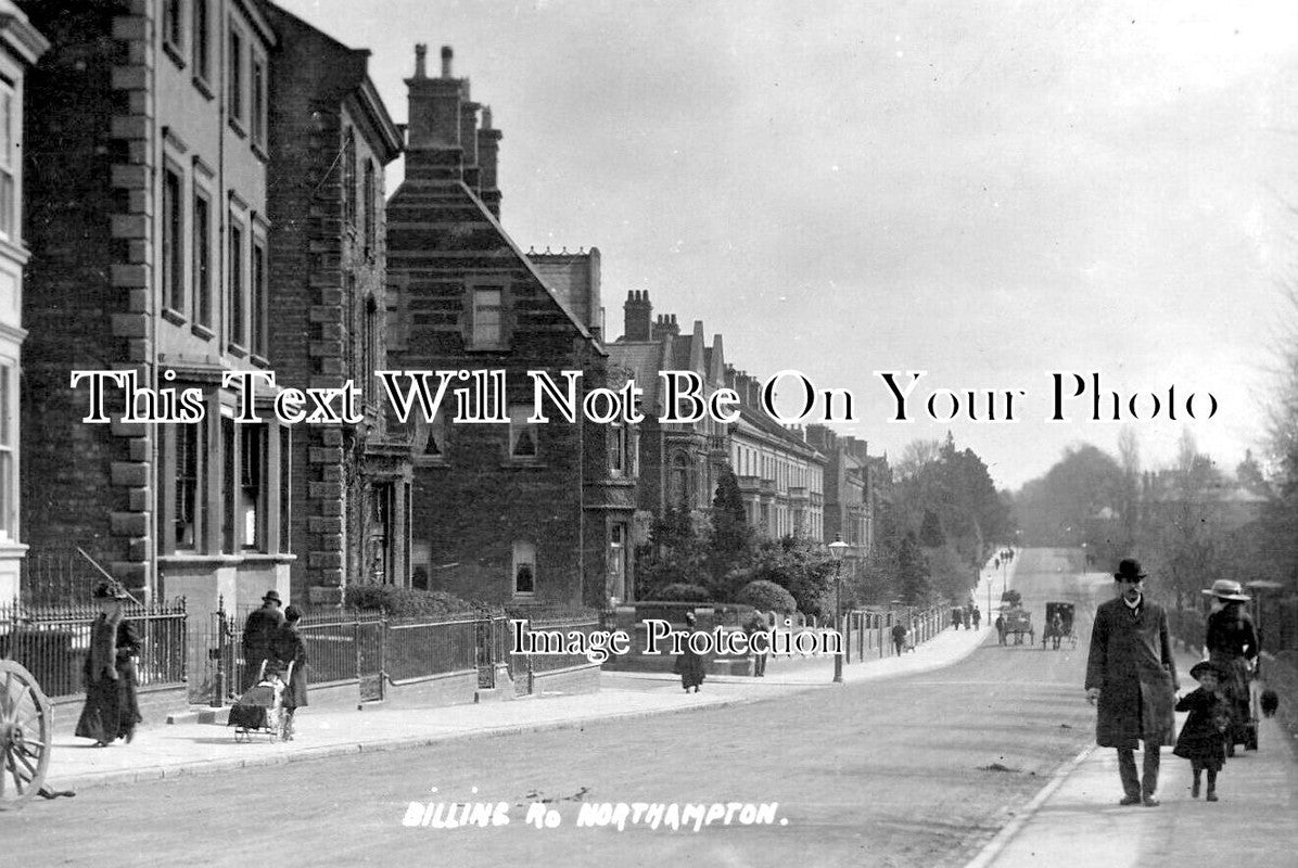 NH 2197 - Billing Road, Northampton, Northamptonshire c1910