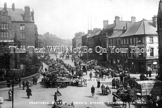 NO 3173 - Vegetable Market, Newgate Street, Newcastle On Tyne