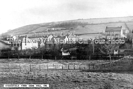 NO 3185 - Stocksfield From Cade Hill, Northumberland c1914