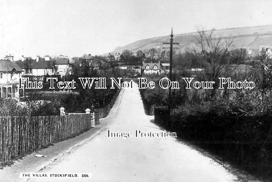 NO 3204 - The Villas, Stocksfield, Northumberland c1914