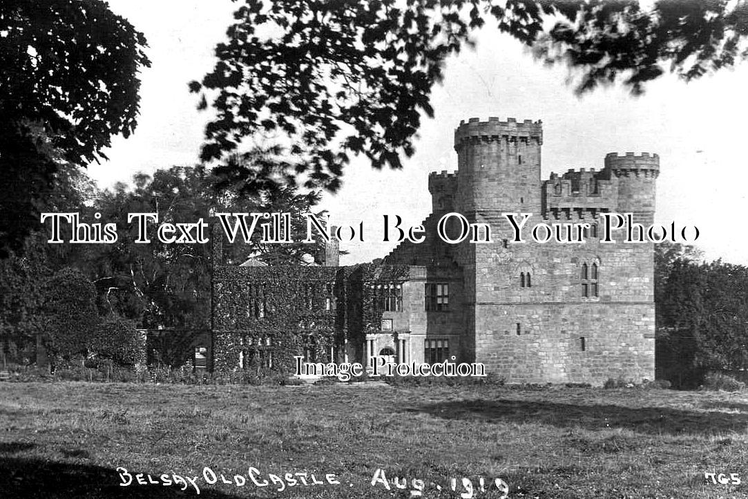 NO 3213 - Belsay Old Castle, Northumberland 1919