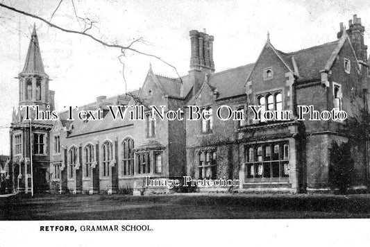 NT 1972 - Retford Grammar School, Theddingworth, Nottinghamshire