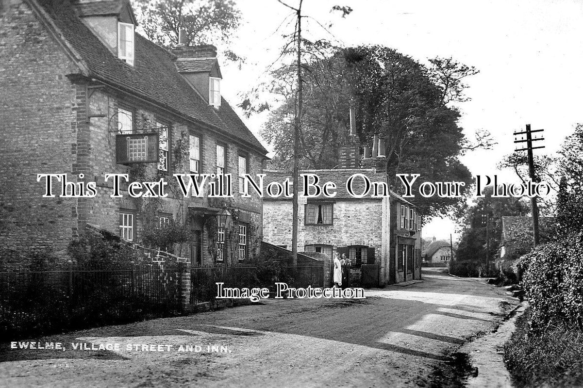 OX 1959 - Ewelme Village Street & Inn, Oxfordshire