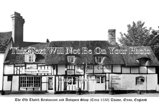 OX 1971 - The Old Thatch Restaurant, Thame, Oxfordshire