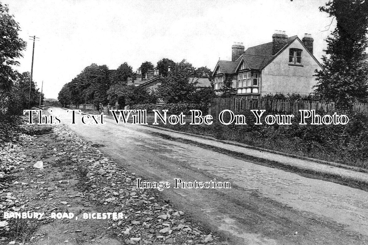 OX 1974 - Banbury Road, Bicester, Oxfordshire c1924